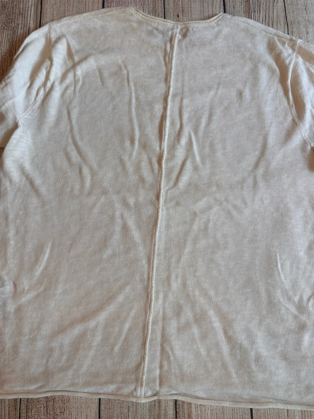 rag & bone Men's Cream Crewneck Sweater
